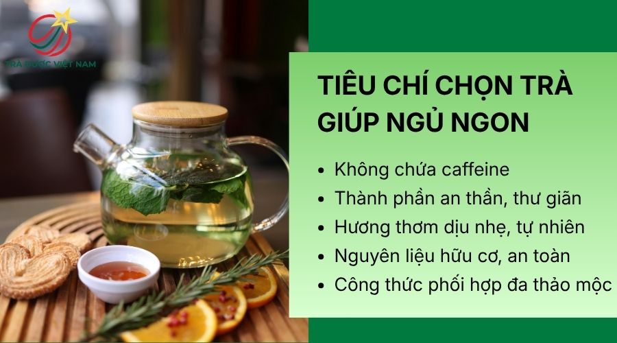 Các loại trà thảo mộc không caffeine với thành phần an thần tự nhiên giúp ngủ ngon