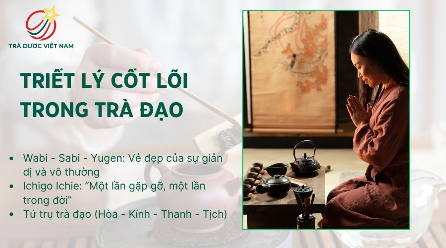 Wabi, Sabi, Yugen và Ichigo Ichie là nền tảng triết học định hình tinh thần trà đạo Nhật Bản