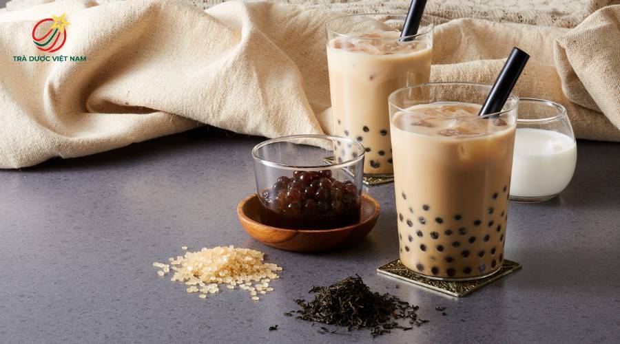 Hàm lượng cafein trong trà sữa phụ thuộc vào cốt trà sử dụng
