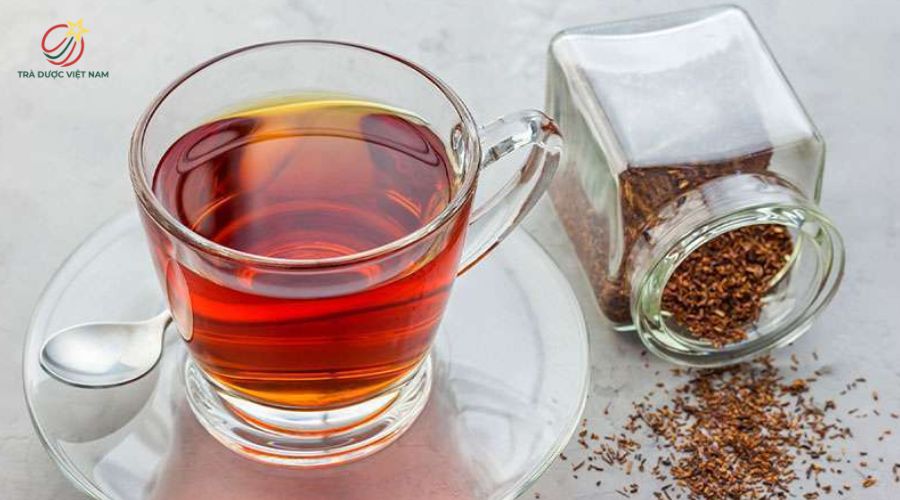 Trà Rooibos không chứa caffeine mang lại nhiều lợi ích sức khỏe