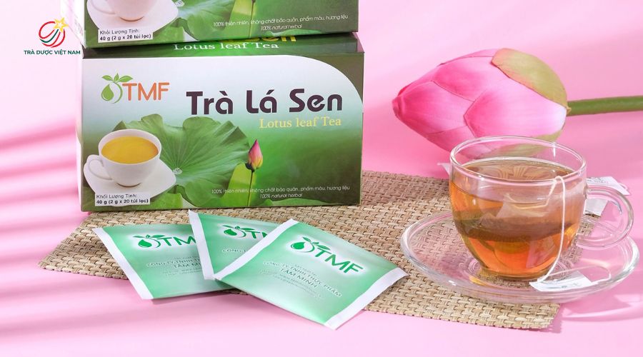 Trà lá sen túi lọc giúp cơ thể thanh nhiệt hiệu quả