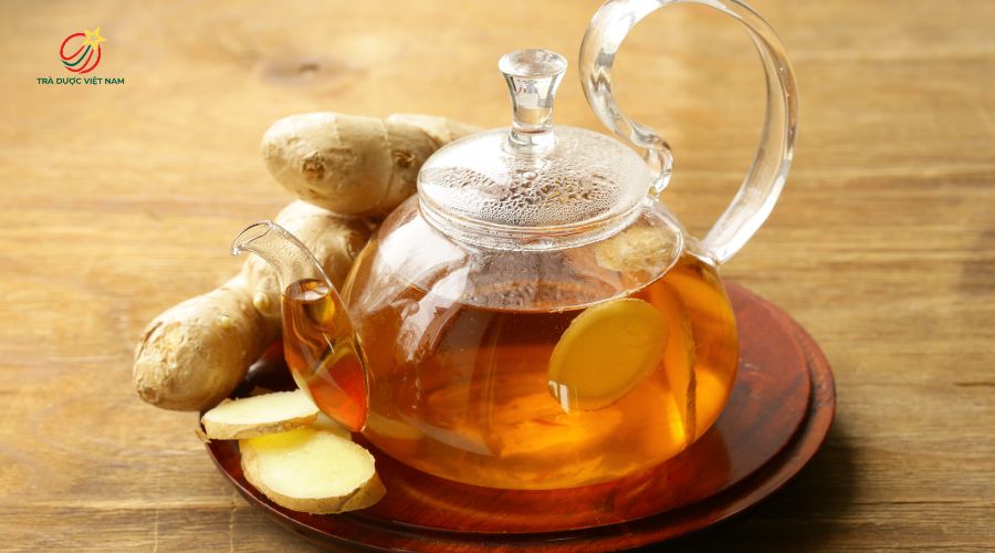 Trà gừng giúp kháng viêm mỗi khi trời lạnh