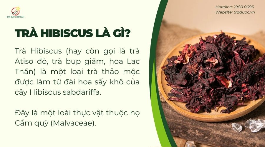 Trà Hibiscus còn được gọi là trà Atiso đỏ