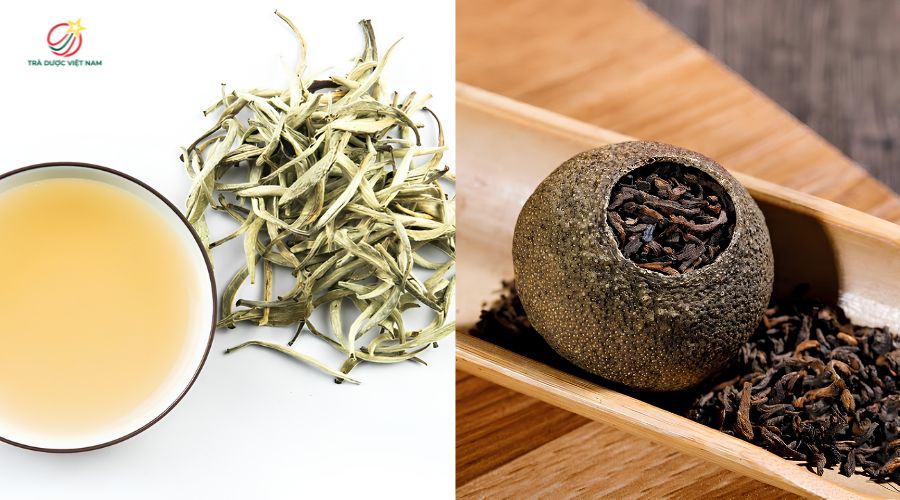 Trà trắng và trà Phổ Nhĩ có thể bảo quản nhiều năm nếu lưu trữ đúng cách